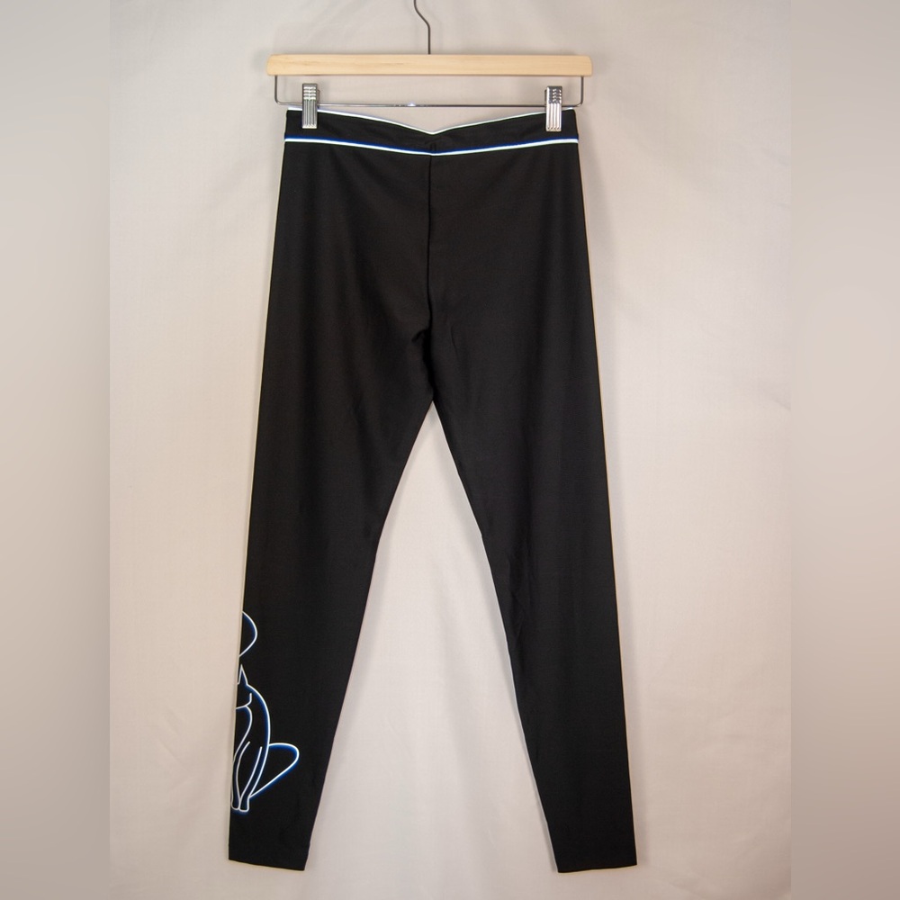 Baby Phat Black Zip-Up leggings